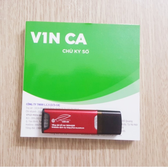 Chữ ký số VIN-CA 3 Năm