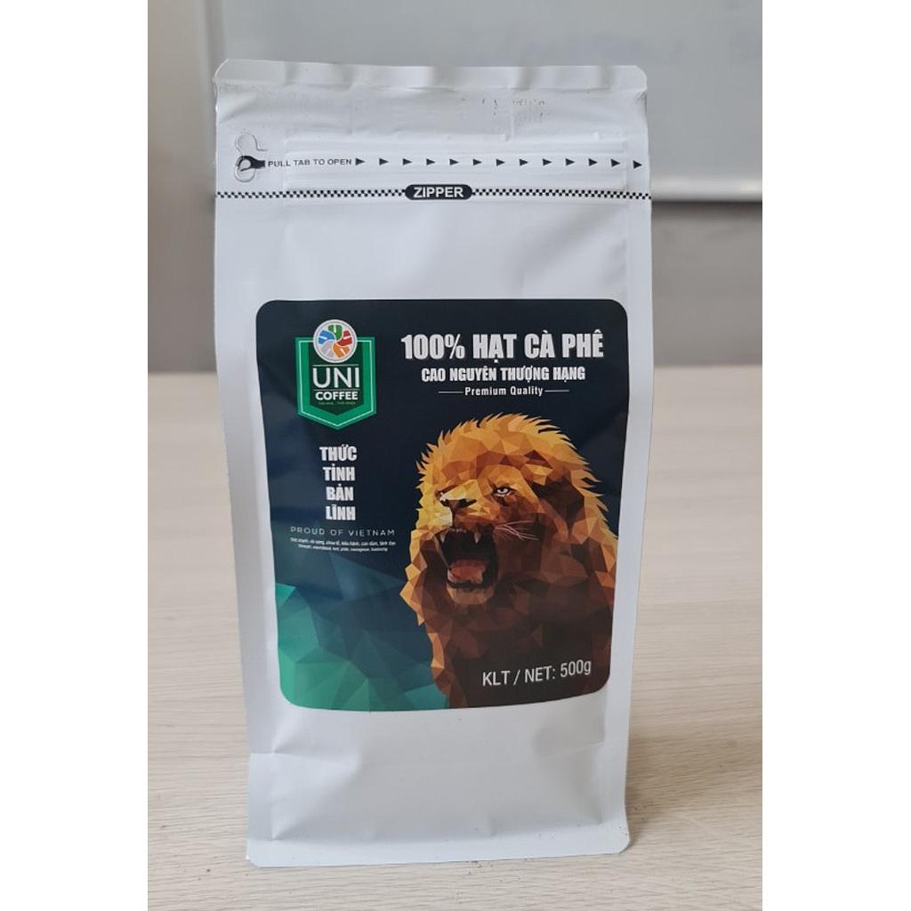 Cà phê UNI Lion gói 500g