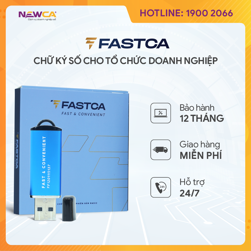 Dịch vụ CTS FastCA chuyển đổi 1 năm