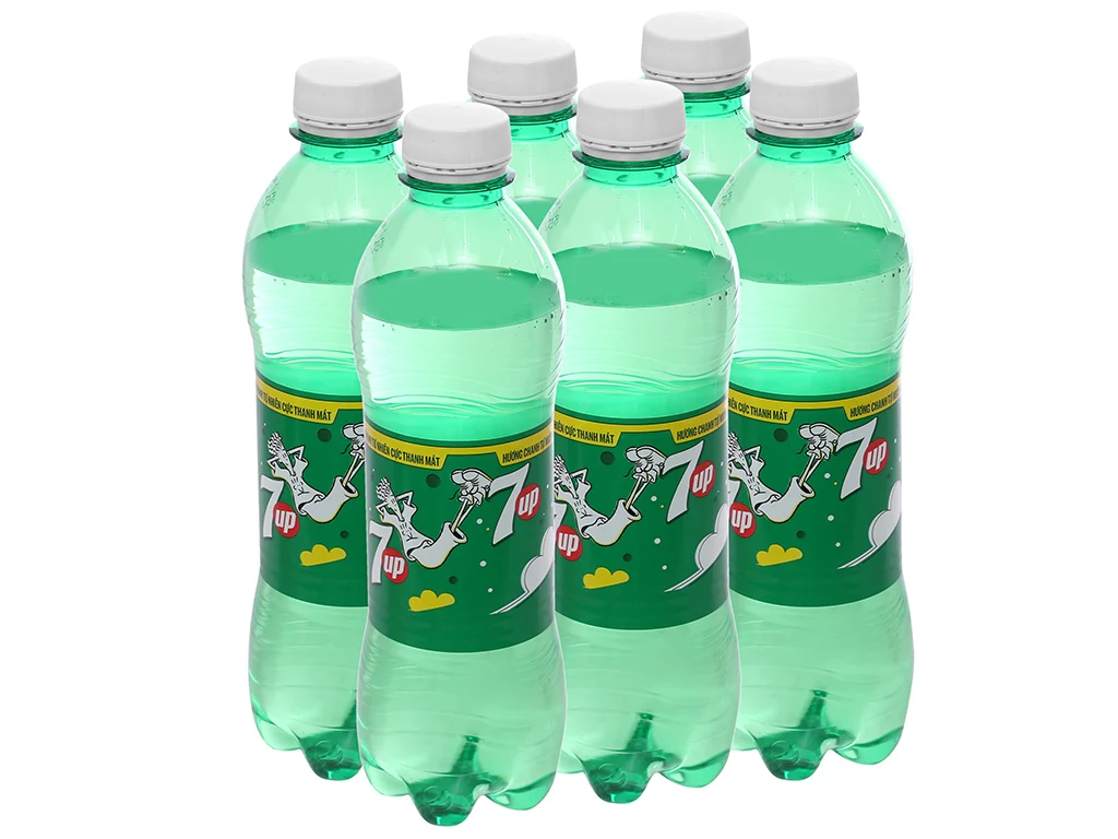 7 Up vị chanh chai 390ml