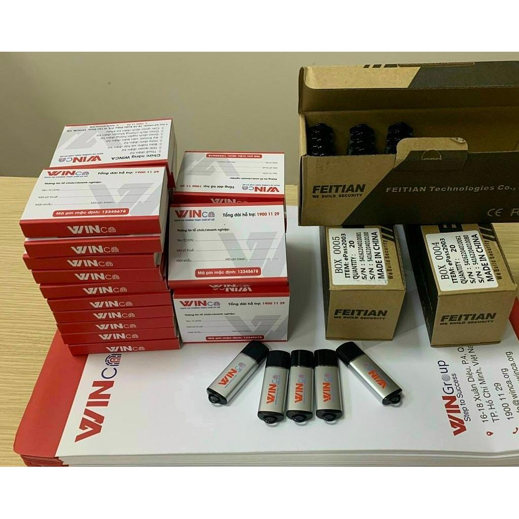 Chữ ký số WINCA ký mới 4 năm