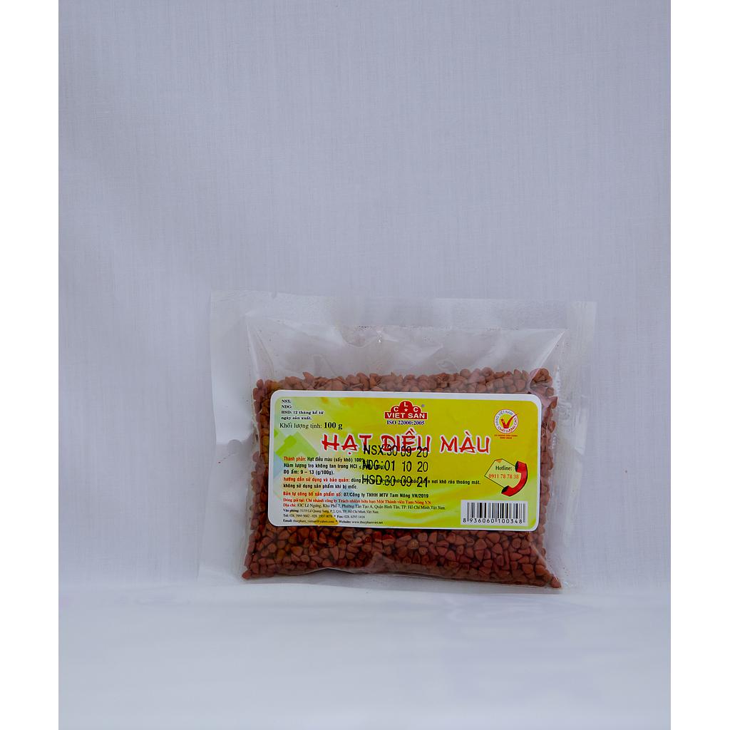 HẠT ĐIỀU MÀU 100G