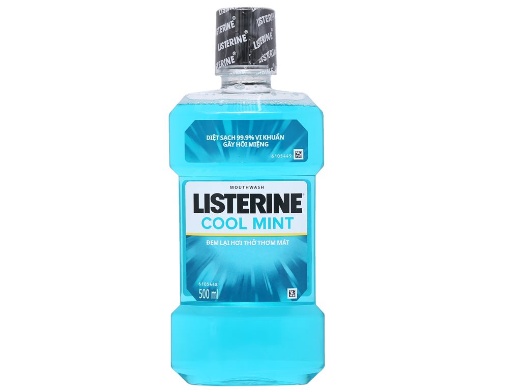 NƯỚC SÚC MIỆNG LISTERINE COOL MIN 500ML