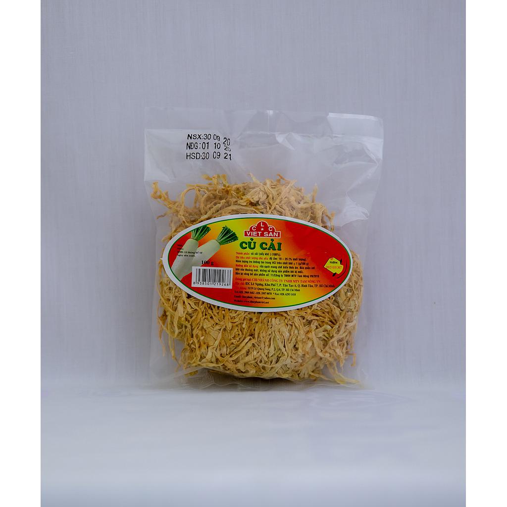 CỦ CẢI KHÔ 100GR