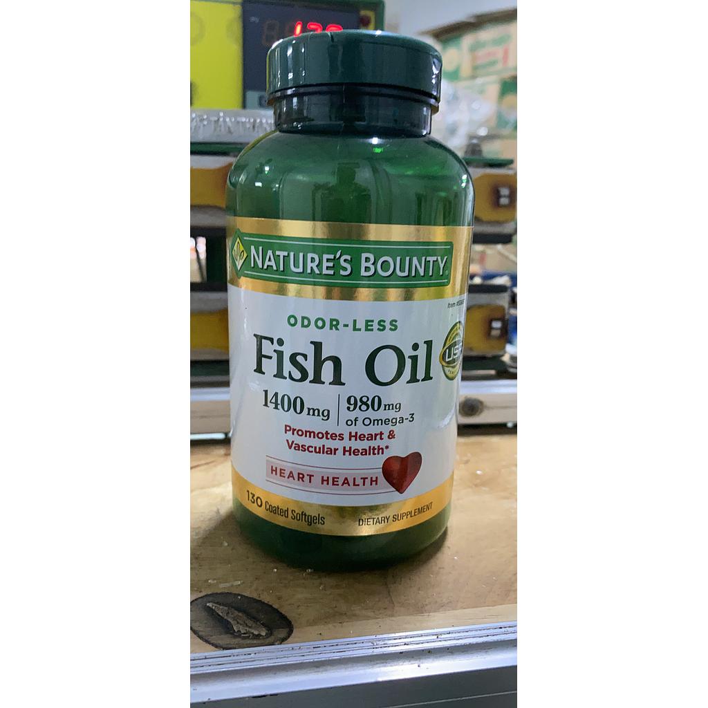 Nature's Bounty - Fish Oil - 130 Viên