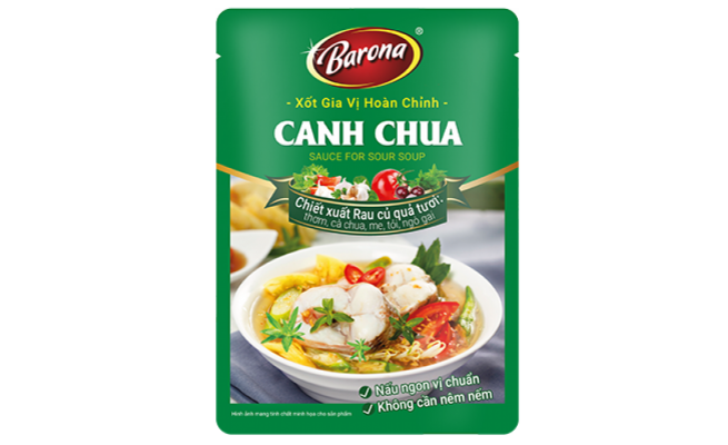 [170041] XỐT GIA VỊ HOÀN CHỈNH BARONA CANH CHUA NAM BỘ