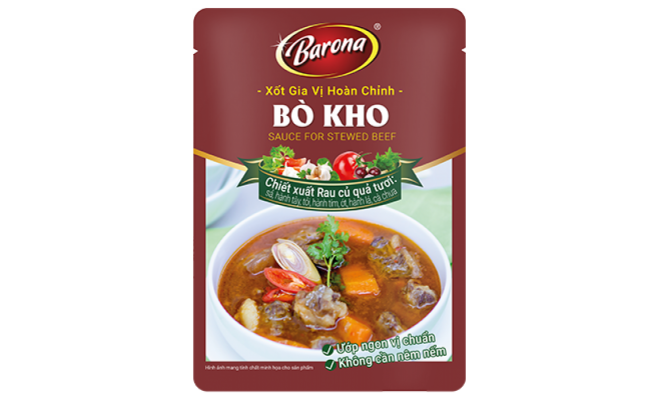 [170047] XỐT GIA VỊ HOÀN CHỈNH BARONA BÒ KHO