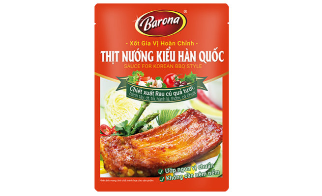 [170049] XỐT GIA VỊ HOÀN CHỈNH BARONA THỊT NƯỚNG KIỂU HÀN QUỐC