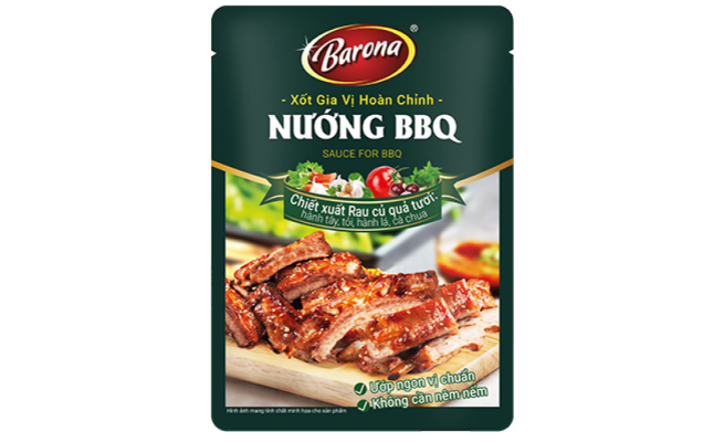 [170055] XỐT GIA VỊ HOÀN CHỈNH BARONA NƯỚNG BBQ