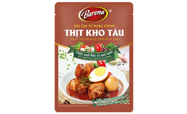 [170056] XỐT GIA VỊ HOÀN CHỈNH BARONA THỊT KHO TÀU