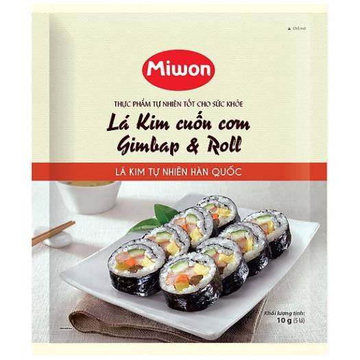 [110150] LÁ KIM CUỘN CƠM GIMBAB&amp;ROLL 10G