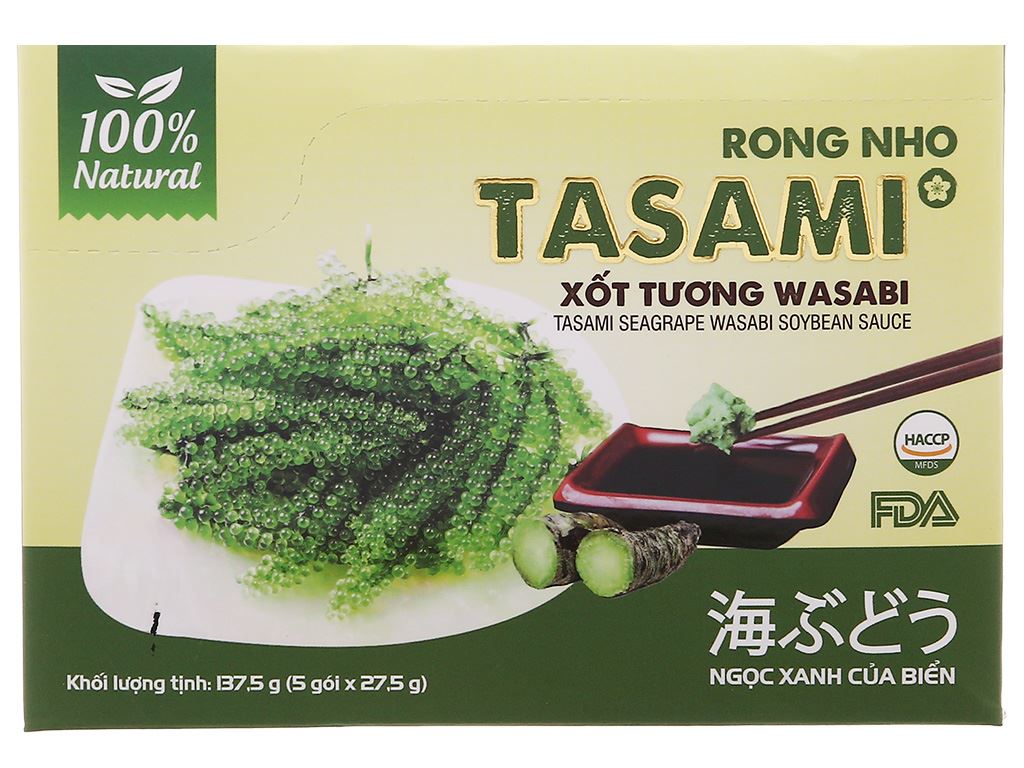 [110160] RONG NHO TASAMI XỐT TƯƠNG WASABI 137.5G