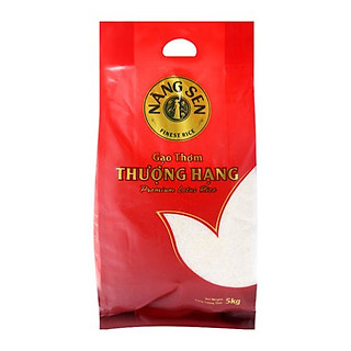 [110173] Gạo thơm thượng hạng Lotus Rice Nàng Sen túi 5kg