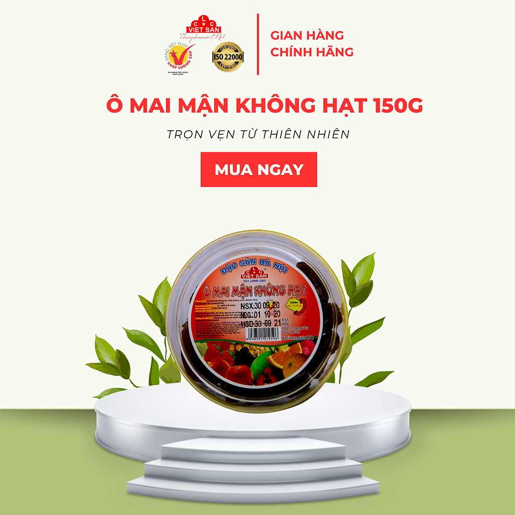 Ô MAI MẬN KHÔNG HẠT 150G