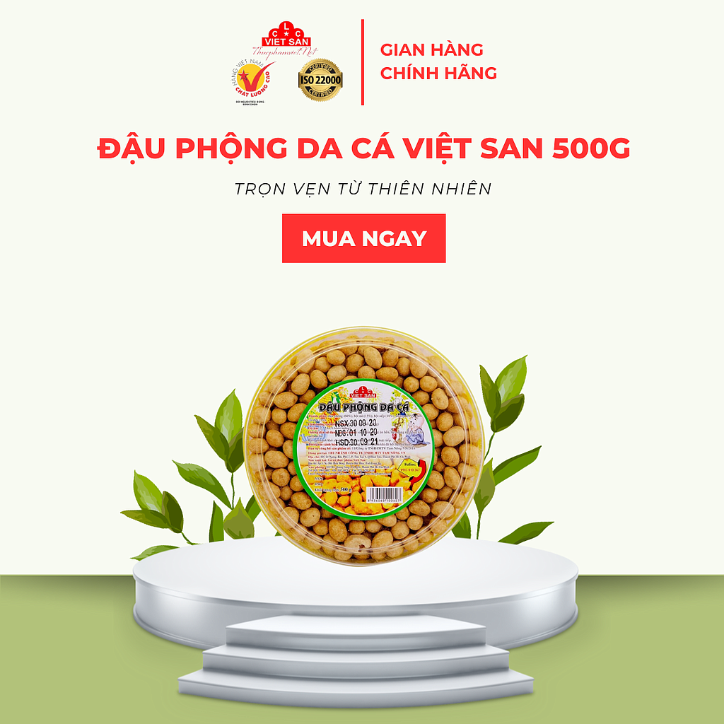 ĐẬU PHỘNG DA CÁ 500G