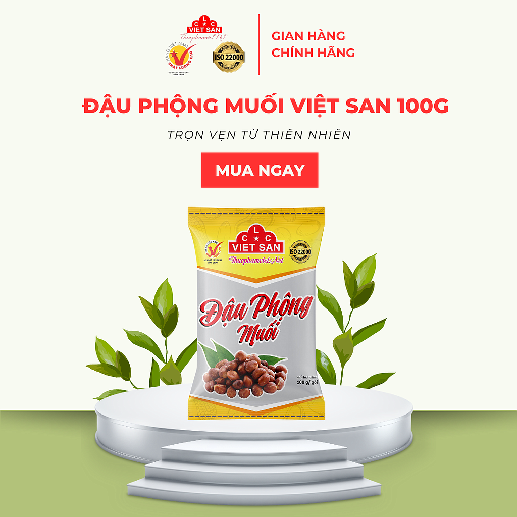 ĐẬU PHỘNG CHIÊN MUỐI 200G