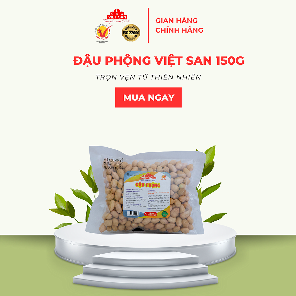 ĐẬU PHỘNG LOẠI 1 (150G)