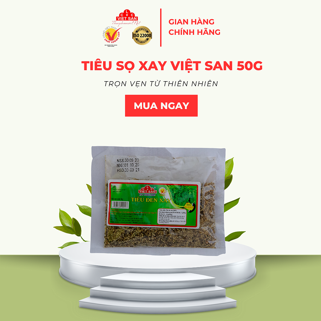 TIÊU SỌ XAY 50G