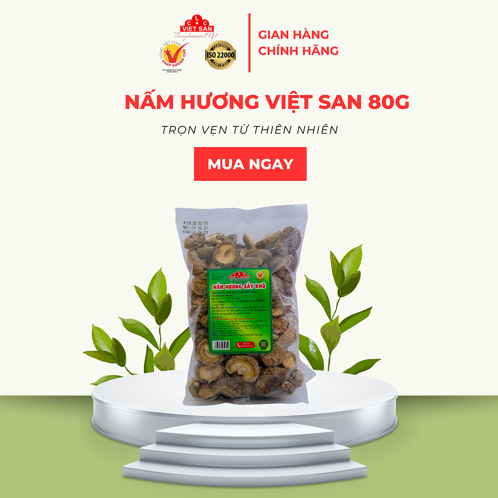 NẤM HƯƠNG 80G