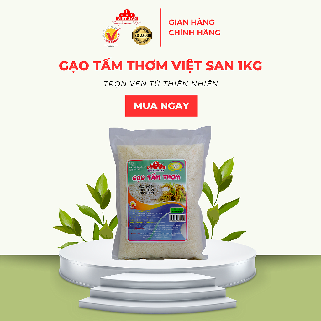 TẤM THƠM 1KG