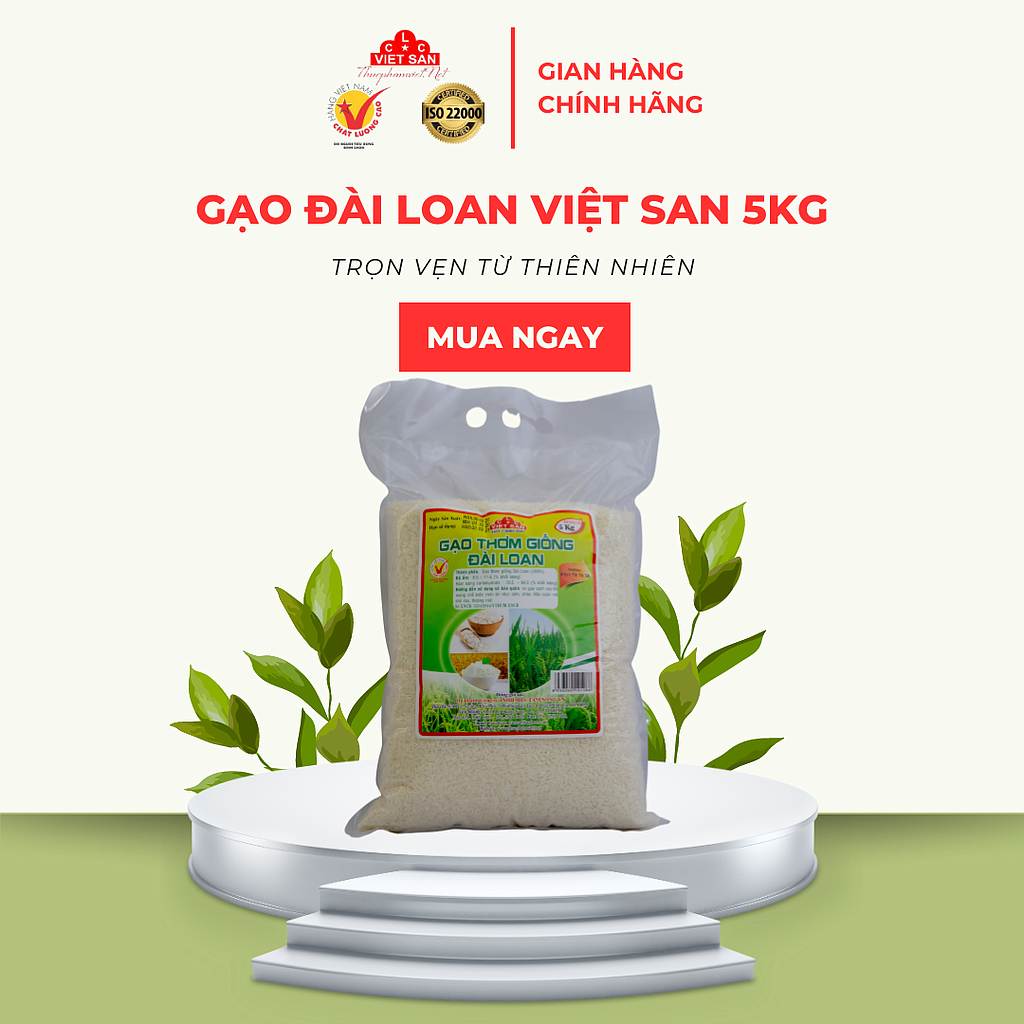 GẠO ĐÀI LOAN 5KG