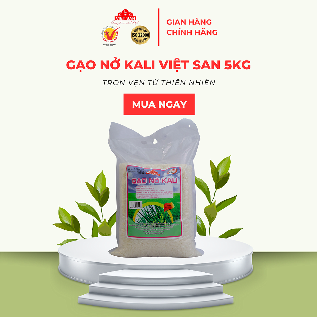 GẠO NỞ KALI 5KG