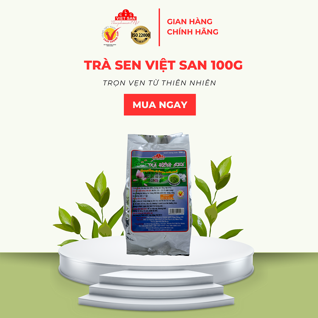 TRÀ HƯƠNG SEN 100G