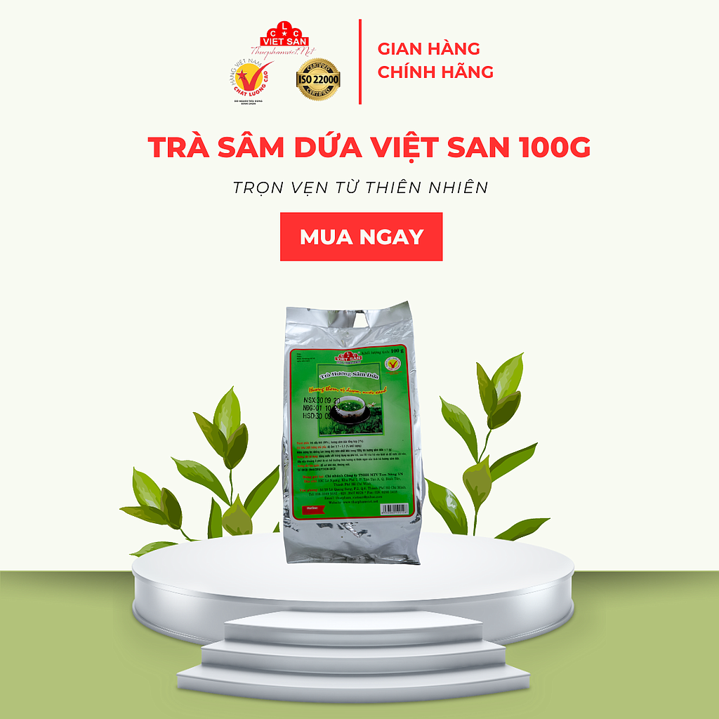 TRÀ SÂM DỨA 100G