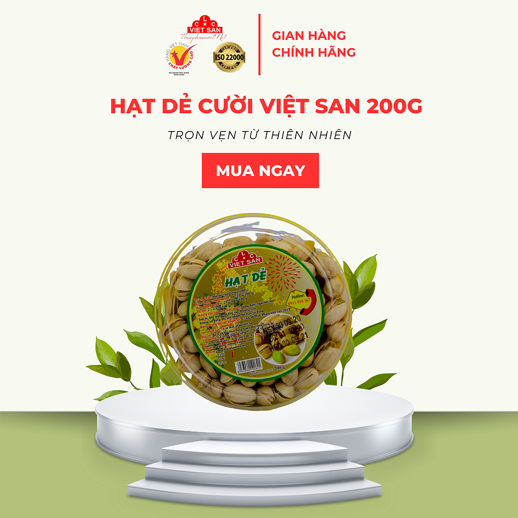 HẠT DẺ HỘP 200G