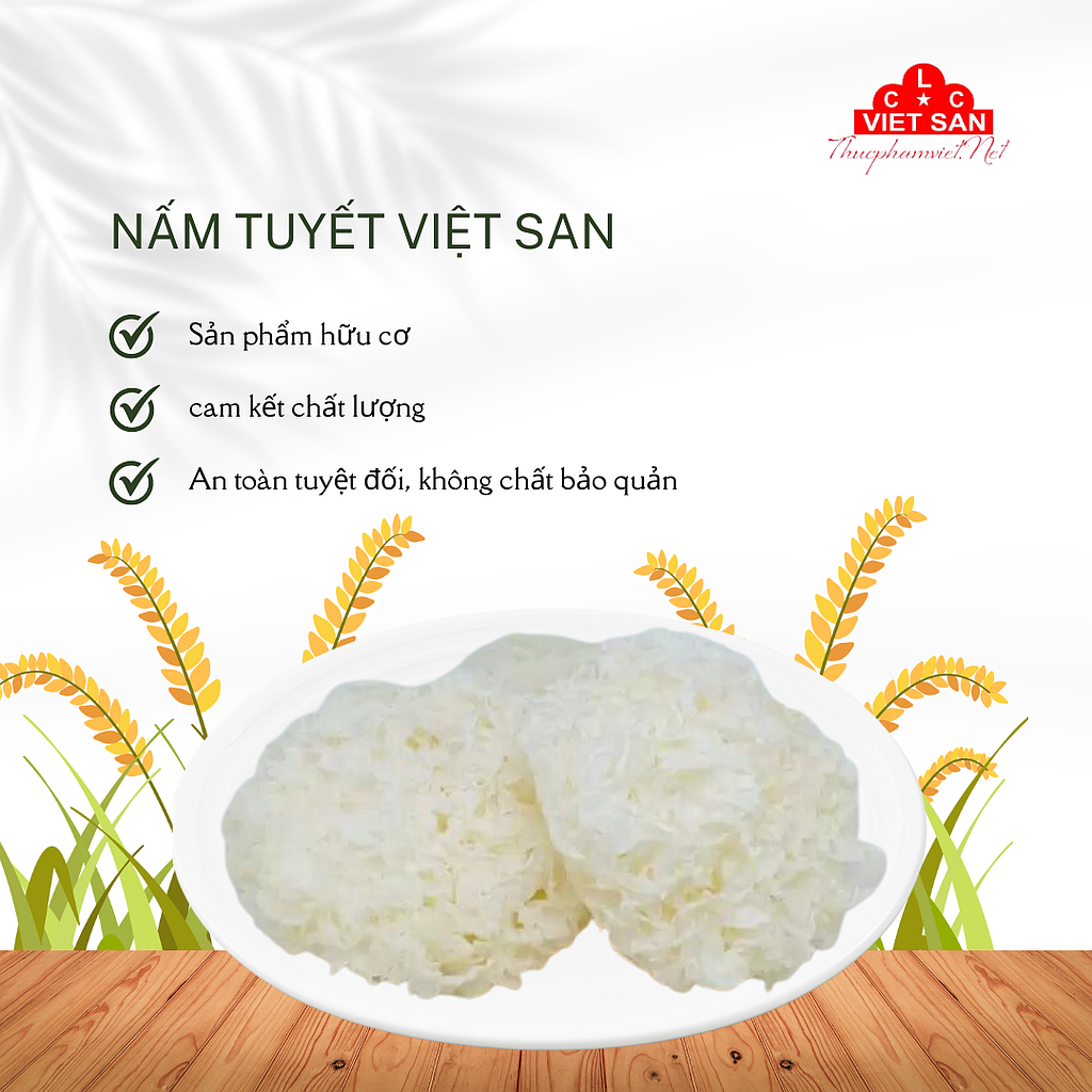 NẤM TUYẾT 1KG