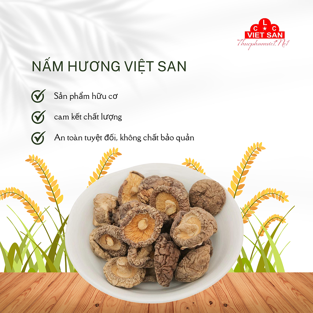 NẤM HƯƠNG 1KG