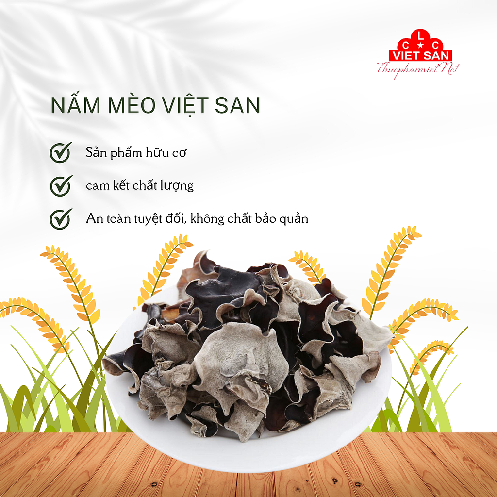 NẤM MÈO 1KG