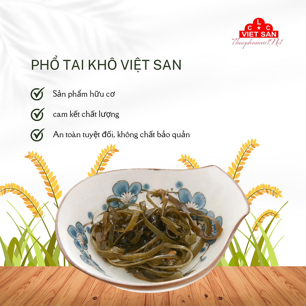 PHỔ TAI KHÔ 1KG