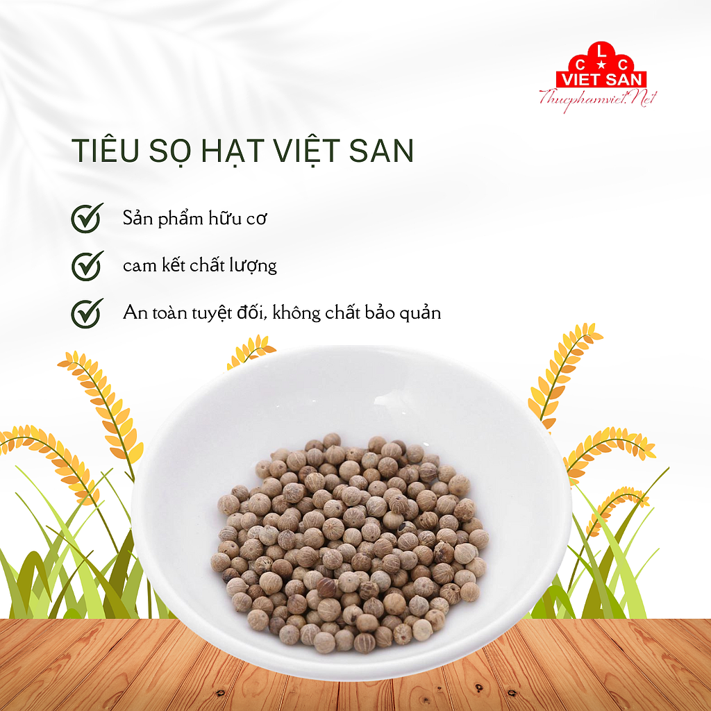 TIÊU SỌ HẠT 1KG