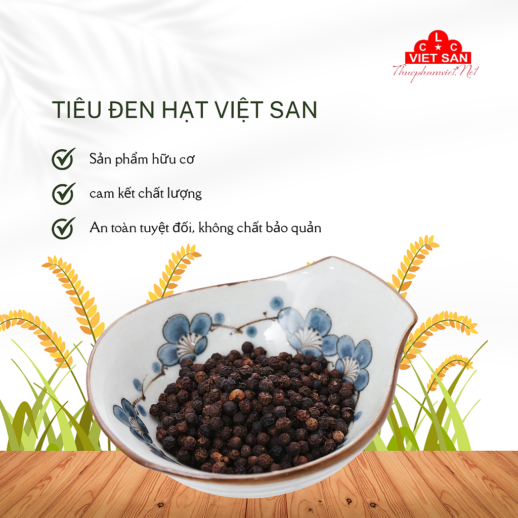 TIÊU ĐEN HẠT 1KG