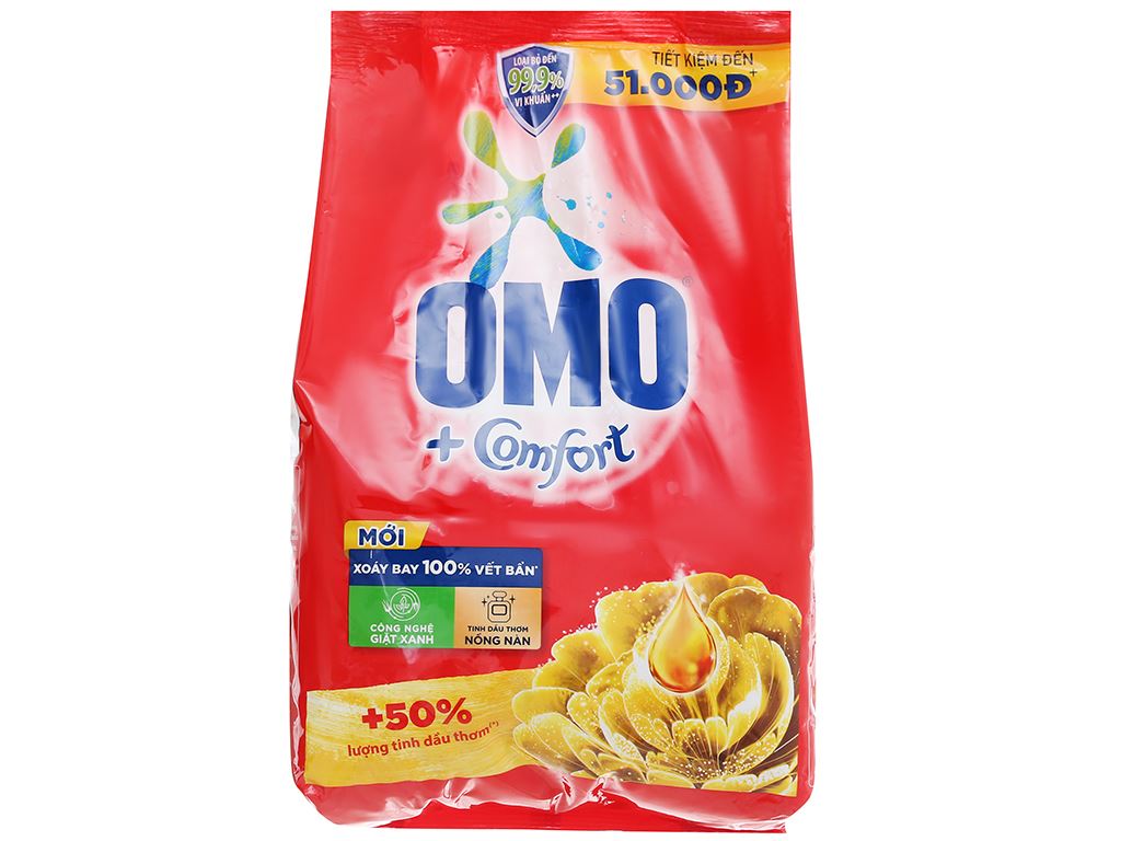 BỘT GIẶT OMO 5,5KG COMFORT 