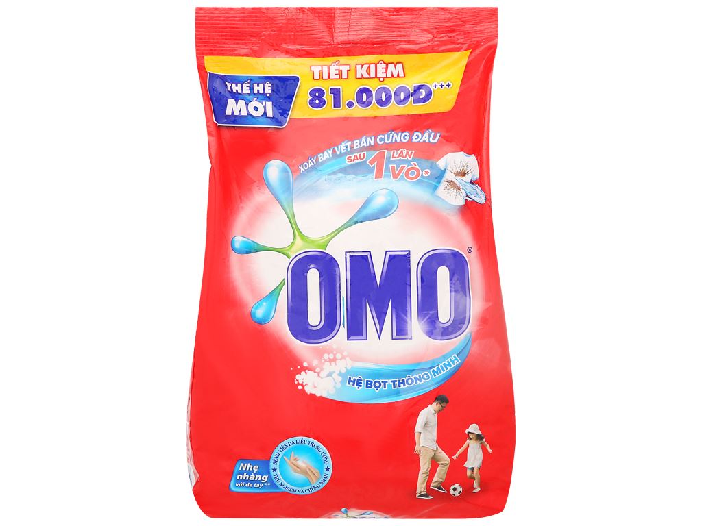 BỘT GIẶT OMO 4,5KG 