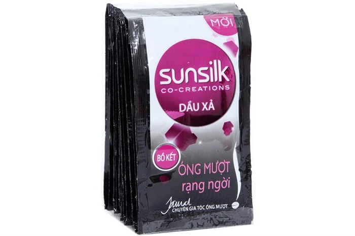 DẦU XẢ SUNSILK ÓNG MƯỢT RẠNG NGỜI DÂY 12