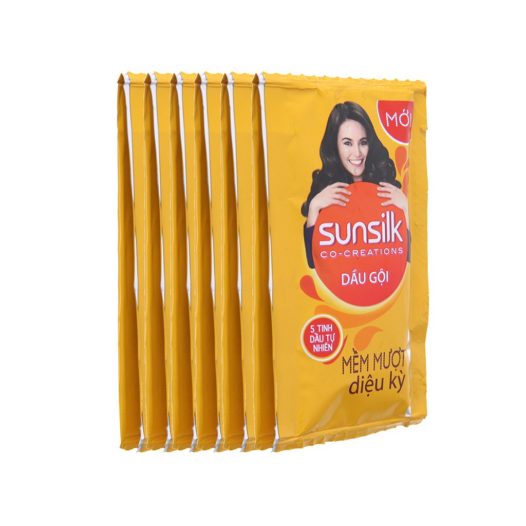 DẦU GỘI  SUNSILK  MỀM M ƯỢT DIỆU KỲ DÂY 12