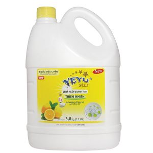 NƯỚC RỬA CHÉN YEYU CHANH 3.8KG