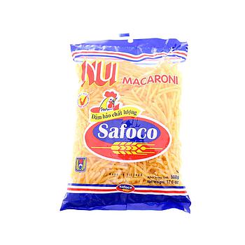 [110193] Nui ống nhỏ Macaroni Safoco gói 500g