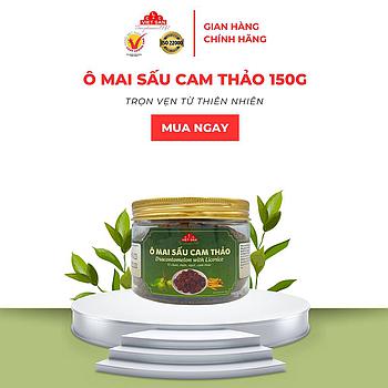 Ô MAI SẤU CAM THẢO 150G