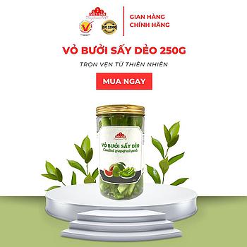 VỎ BƯỞI SẤY DẺO 250G